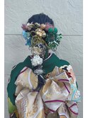 20歳の思い出♪成人式・ヘアセット・着付け・福岡美容室美容院