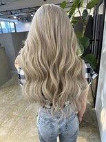 メリー オオサカ(Merly Osaka)&nbsp;イケイケ！超ロング×ホワイトブロンド_white blond beige_