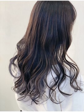 ピカソ こあら店 ロングヘアインナーカラー
