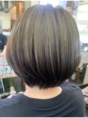 大人ショートボブ
