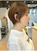 似合わせカット マッシュショート