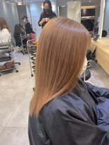 ジーナエス 札幌(Zina S)&nbsp;髪質改善＊ミルクティーベージュカラー＊美髪【Zina S 札幌】