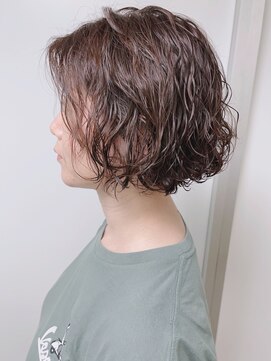 モリオフロムロンドン 原宿本店(morio from London) 【morio原宿】強めスパイラルパーマボブパーマショートパーマ