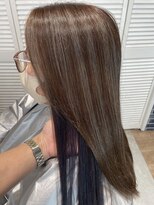 エイト 沖縄豊崎店(EIGHT toyosaki) 【EIGHT 豊崎】お客様スタイル_ハイライトインナーカラー