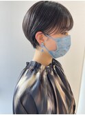 スッキリおさまる丸みショート