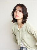 韓国風大人ボブ×艶感ウェットヘア×ゆる巻き