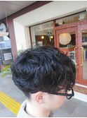 緩め、ニュアンスパーマ