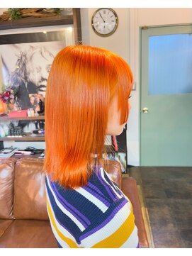 コレット ヘアー 大通(Colette hair) ビビッドオレンジ♪