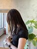 【平日限定】フィットする似合わせカット+縮毛矯正+シルクTR