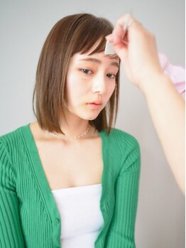ナンバー エアロ 横浜(N° +aero)の写真/*一人一人に寄り添う*カウンセリングで《骨格》+《髪質》+《生え癖》+《年齢による変化》まるっと改善♪