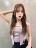 当日限定☆カット＋艶カラー＋高保湿TR+ヘッドスパ&ナノバブルケア ￥8800-
