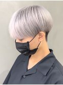 黒髪マッシュナチュラルマッシュメンズヘア韓国ツーブロック