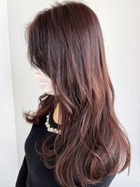 オリンテ バイ レシッド 表参道(orente by rcid)&nbsp;髪質改善顔周りレイヤー似合わせカットピンクブラウンTOKIO韓国