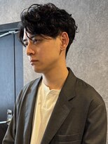 シック(chic.)&nbsp;フェザーパーマ×ブルーブラック