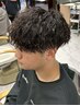 カット＋ツイストスパイラルパーマ＋クリームor処理剤