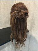 ハーフカチモリヘア