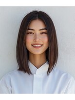 ルシードスタイル アウラ 松戸市五香(LUCIDO STYLE Aura) うる艶サラサラショート【松戸#五香#白髪染め#カラー#髪質改善】