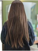 艶髪ストレート髪質改善ロングスタイル