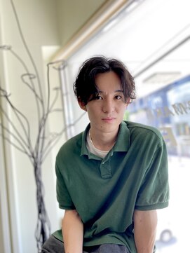 ピエドプールポッシュ(PiED DE POULE POCHE) ニュアンスパーマ