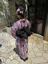 アース 高田馬場店(HAIR&MAKE EARTH)&nbsp;浴衣ヘアアレンジ