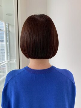 ムード(MOOD,) 暗めカラー/グランマッシュ[レイヤーカット/髪質改善/銀座]