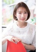 柔らかストレートボブ
