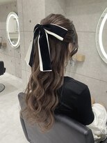 ヘア サロン クラン 東心斎橋店(hair salon clan)&nbsp;ハーフアップ/心斎橋ヘアセット