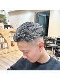 MEN’S HAIR/波巻ツイストスパイラル/フェザーパーマ/渋谷美容院