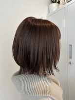 トト 船橋店(toto.)&nbsp;◇ココアベージュ小顔オリーブグレークラゲヘアーショート[船橋]