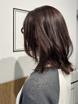 ギルド 東久留米店(GUILD)&nbsp;レッドブラウンカラーとレイヤーミディ