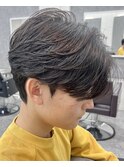 初心者向け朝ラクフェザーパーマ