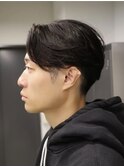 シンプルセンター　毛流れセンターパート　銀座