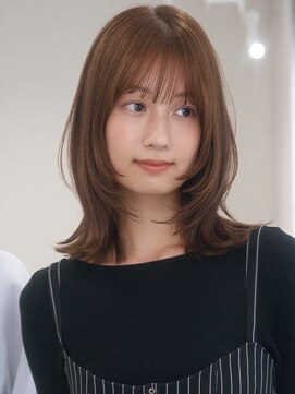 モードケイズ エミュー(MODE K's eau) 30代40代大人可愛いレイヤー似合わせ小顔カット摂津本山