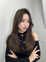 ザ シェノン ウメダ(THE CHAINON UMEDA)&nbsp;ミルクティーブロンド/ダークブルー/デジタルパーマ/心斎橋
