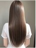 [大人女性のうねり・広がり改善］3D質感カット＋髪質改善TR　￥15300