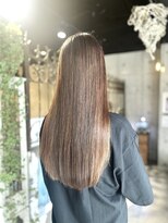 サンカリ 真法院店(SANKARI) 毛先までなめらかにまとまる美髪ストレート