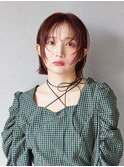 ぱつっとネープのレイヤーボブ