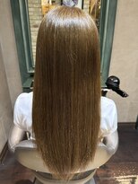 モナン(monan)&nbsp;オリーブベージュロングレイヤーミルクティーベージュ