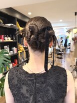 シアン ヘア デザイン(cyan hair design)&nbsp;【cyan】ねじねじニュアンスアレンジ