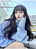 川越/本川越/学割U24/前髪カット/顔周りカット/インナーカラー