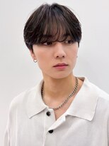 ソアメンズ 渋谷(soar men's)&nbsp;ビジネス◎シースルーバング×韓国マッシュで清潔感ショート