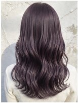 ルノヘアー(Lunohair)&nbsp;ラベンダーカラー髪質改善×韓国風レイヤー×ブリーチなしカラー