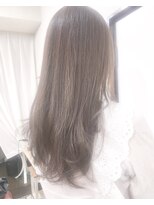 ヘアーアンドアトリエ マール(Hair&Atelier Marl) 【Marlアプリエ】セピアグレージュのふんわりロング