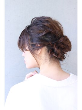 アンドヘアー 西葛西(&-HAIR) 【西葛西&-HAIR 】簡単ミディアムアレンジ