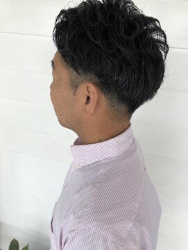 ホットリップ(Hot Lip) メンズ 2ブロック パーマ