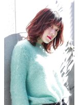 カナン(CANAAN)&nbsp;10代20代　ウルフヘレイヤー　ハイトーンカラー　レッドブラウン