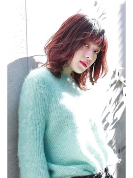 カナン(CANAAN) 10代20代 ウルフヘレイヤー ハイトーンカラー レッドブラウン