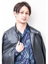 フジヤマ バーバー ショップ(FUJIYAMA BARBER SHOP)&nbsp;七三オールバックツイストパーマコンマヘア