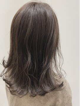 ビューティーマーケット アングゥ イオンモール名取(BEAUTY MARKET ungu) ラベージュセミロング