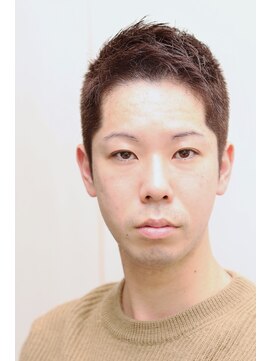 ヘアーアンドグルーミング ヨシザワインク(HAIR&GROOMING YOSHIZAWA Inc.) 【ヨシザワ人形町】ベリーショートアップバング刈り上げメンズ